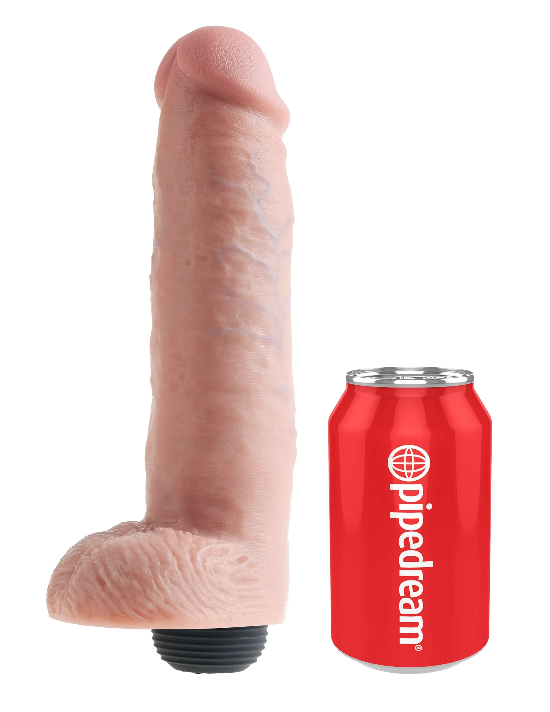 King Cock 10 Squirting Cock with Balls