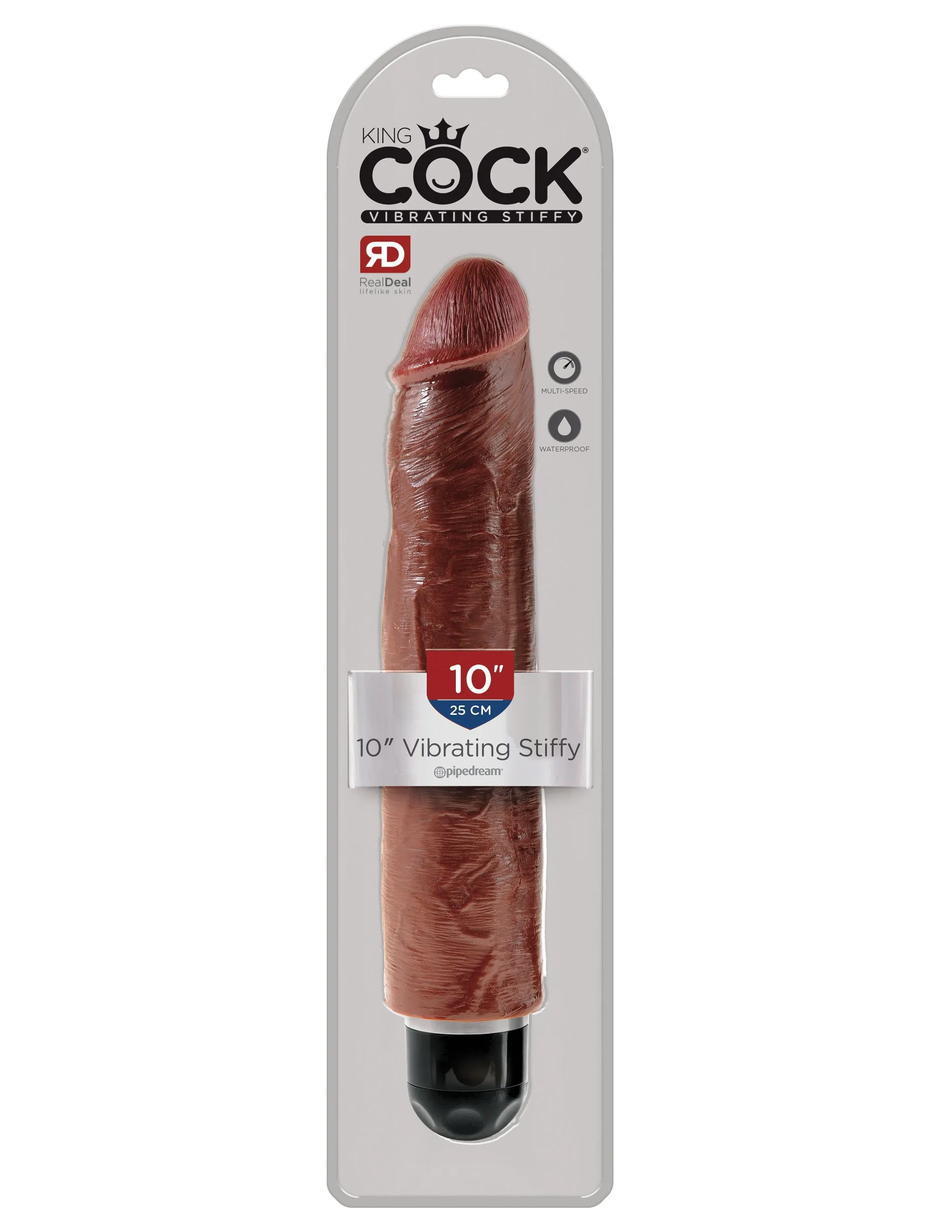 King Cock 10 Vibrating Stiffy