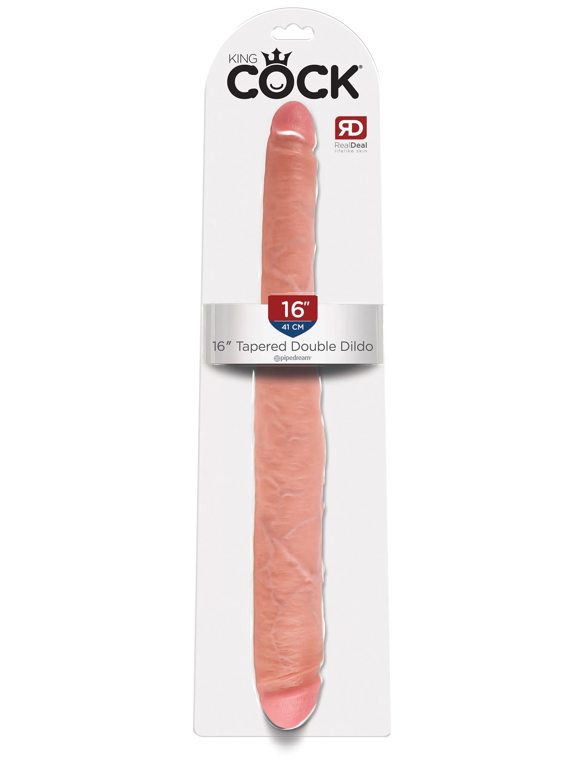 King Cock 16 Tapered Double Dildo