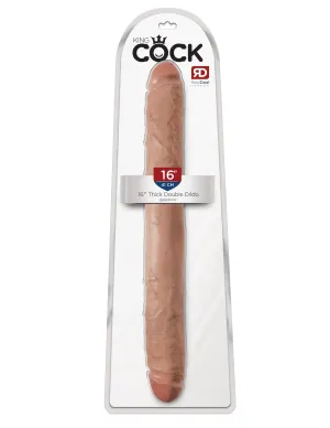 King Cock 16 Thick Double Dildo