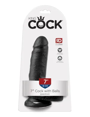 King Cock 7 Cock with Balls