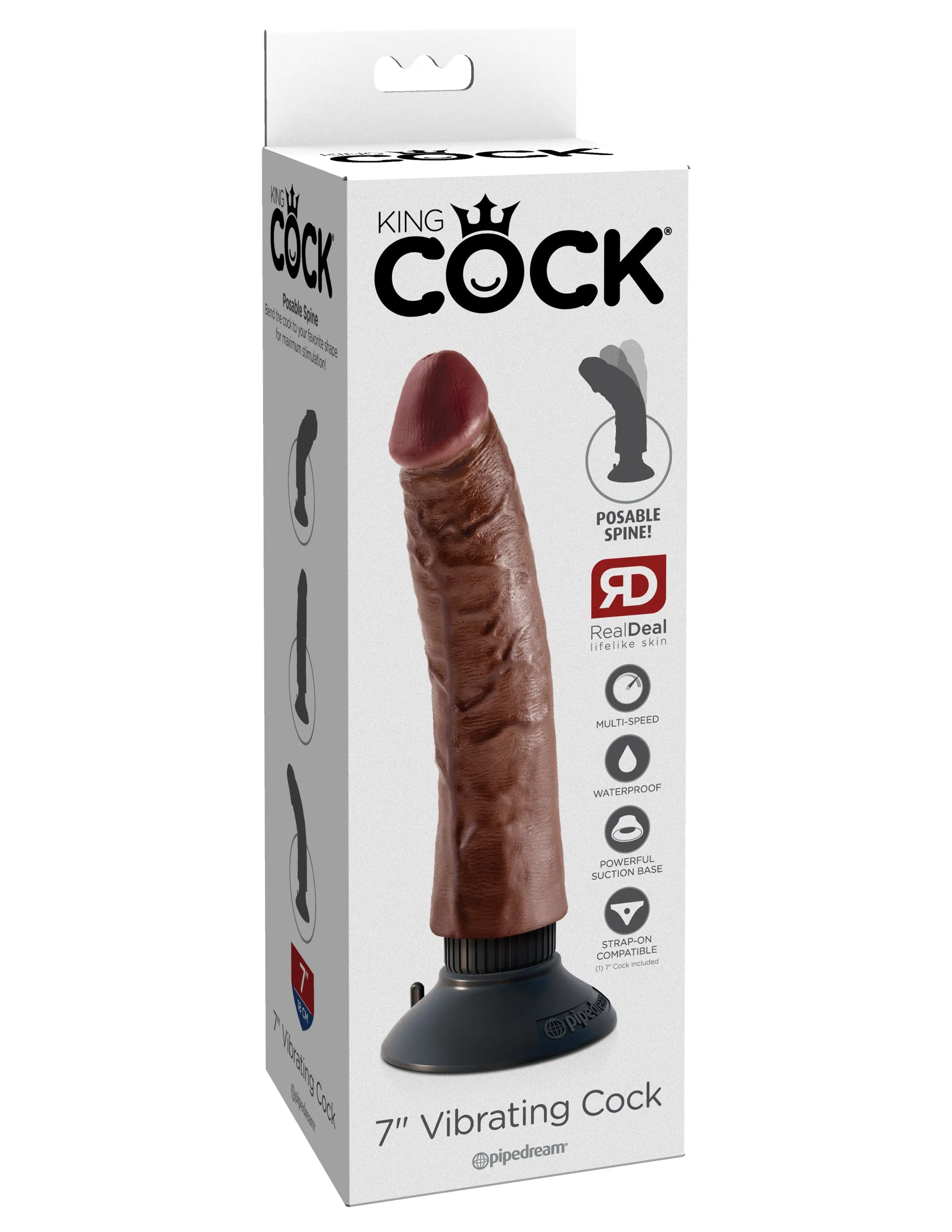 King Cock 7 Vibrating Cock