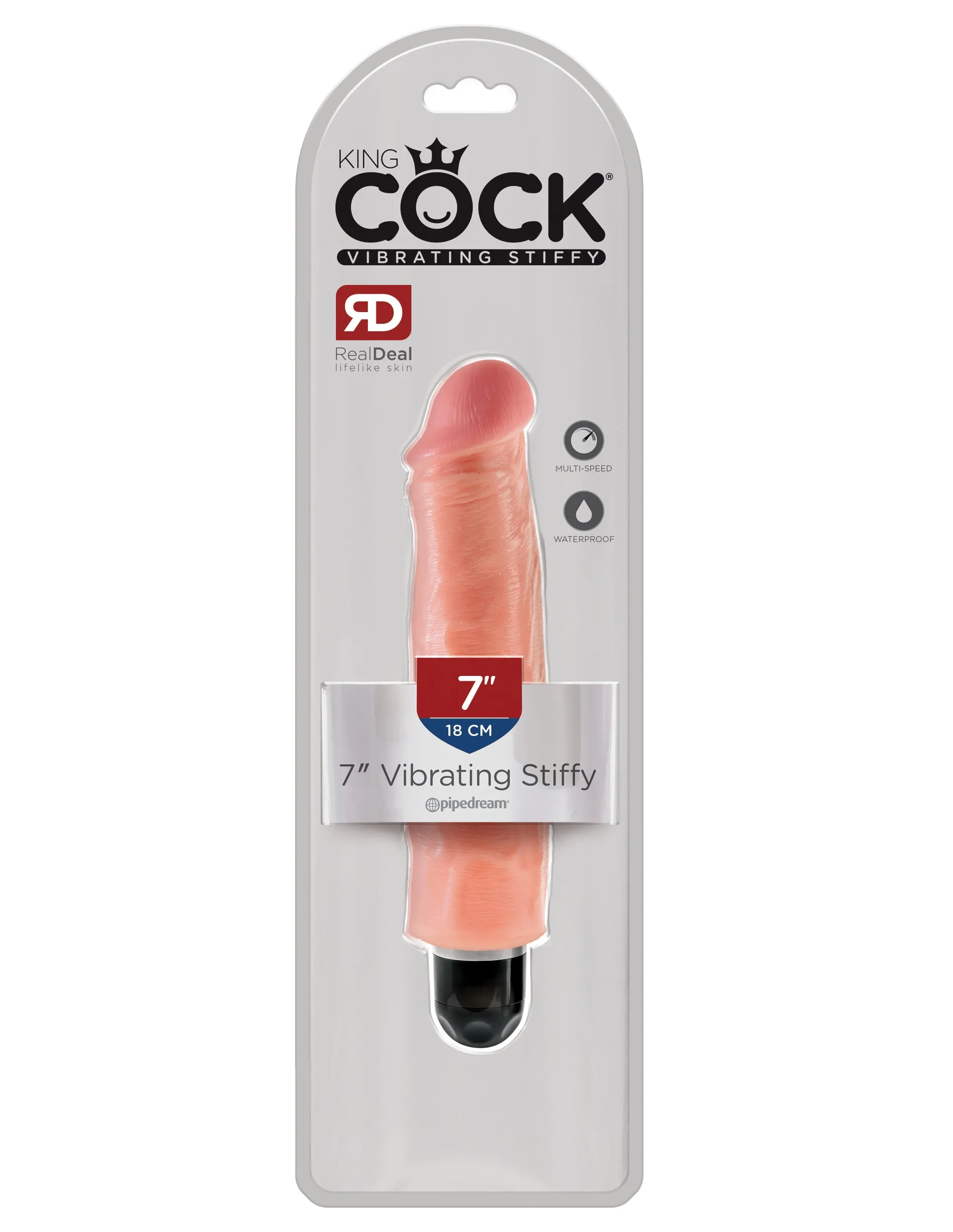 King Cock 7 Vibrating Stiffy