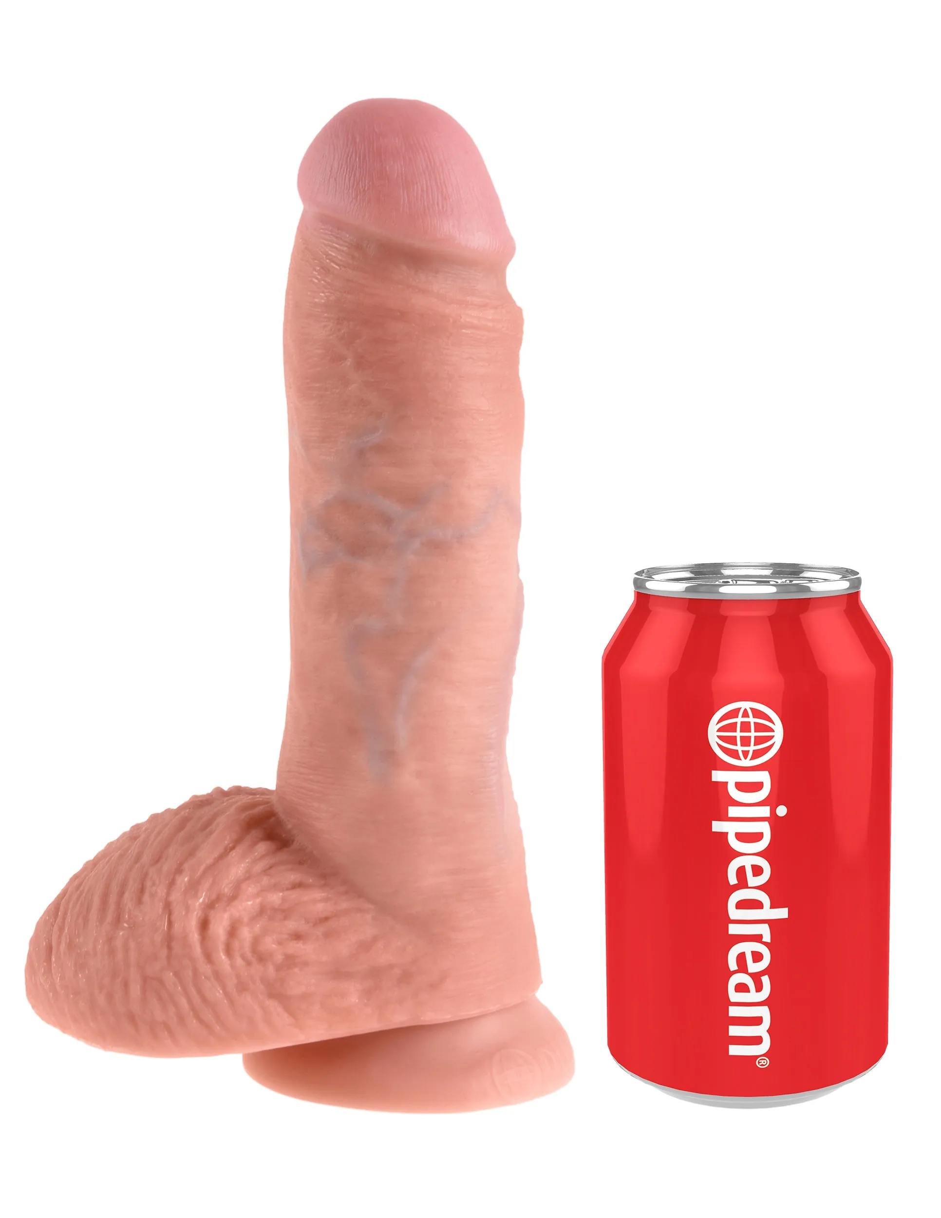 King Cock 8 Cock with Balls