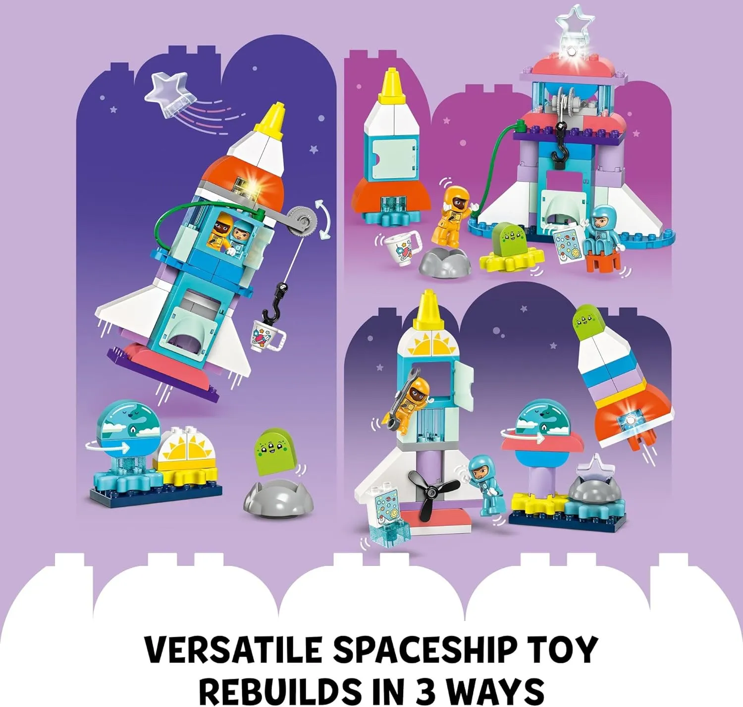 Lego 10422 - Duplo 3in1 Space Shuttle Adventure