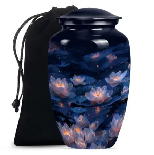 Lotus Urn Elegy - Refined Human Ashes Cremation Utility