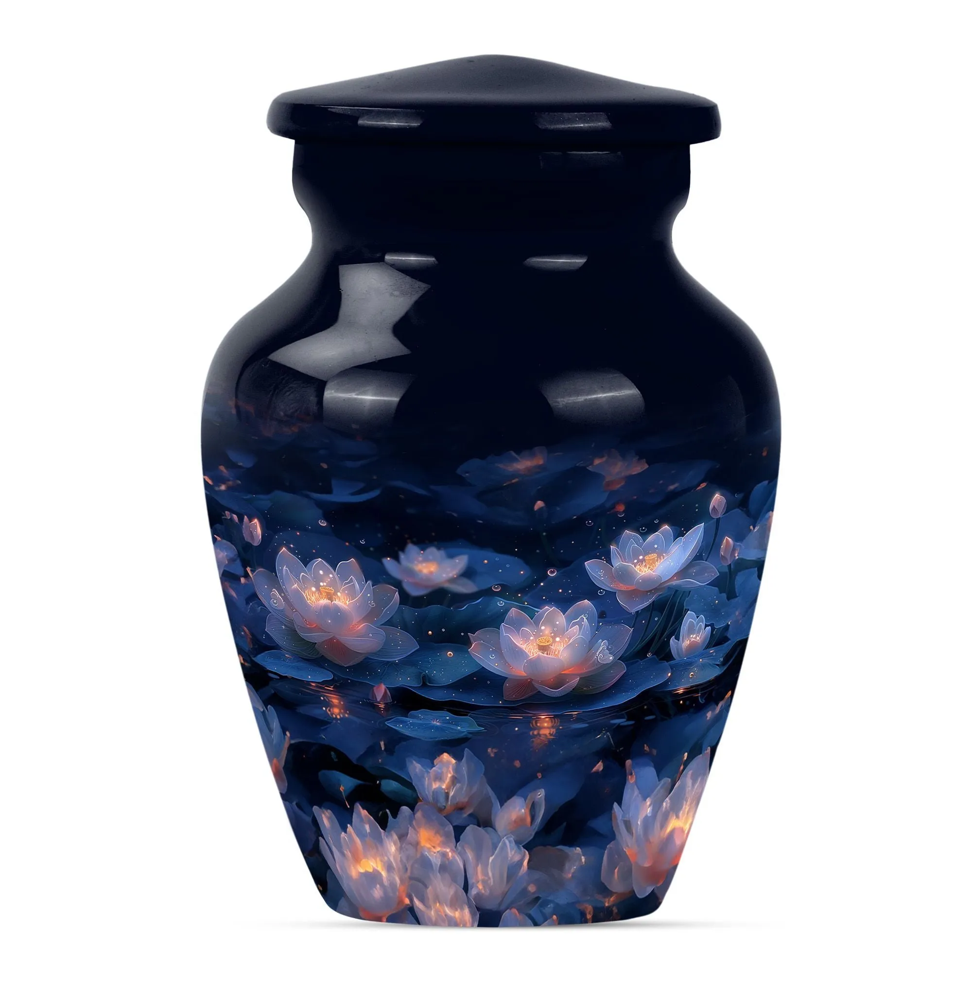 Lotus Urn Elegy - Refined Human Ashes Cremation Utility