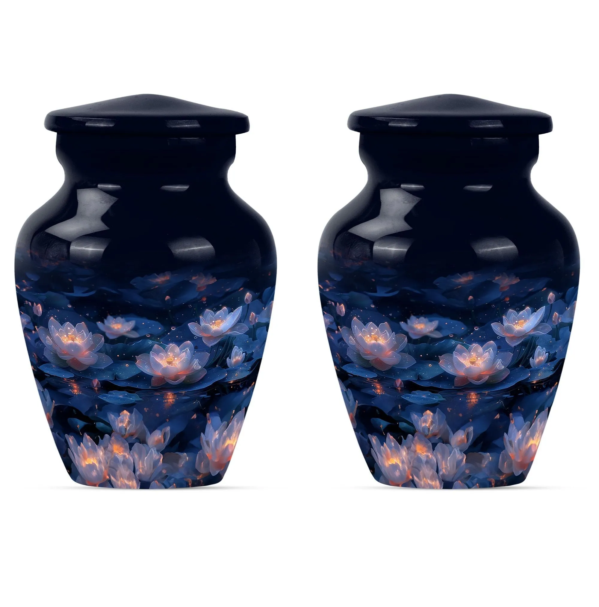 Lotus Urn Elegy - Refined Human Ashes Cremation Utility