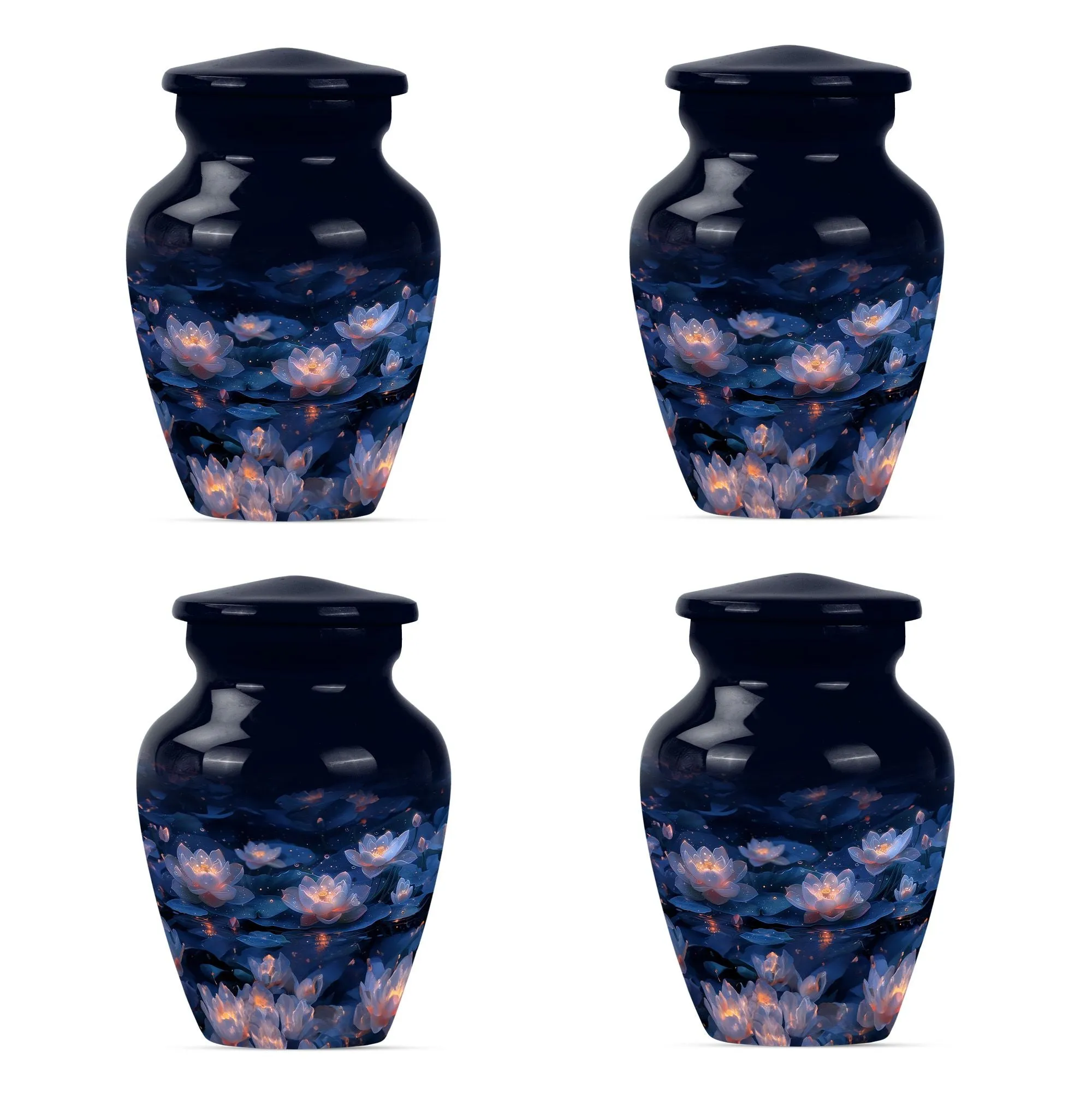 Lotus Urn Elegy - Refined Human Ashes Cremation Utility