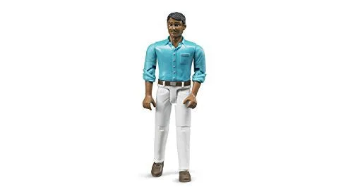 Man, Medium Skin, White Jeans
