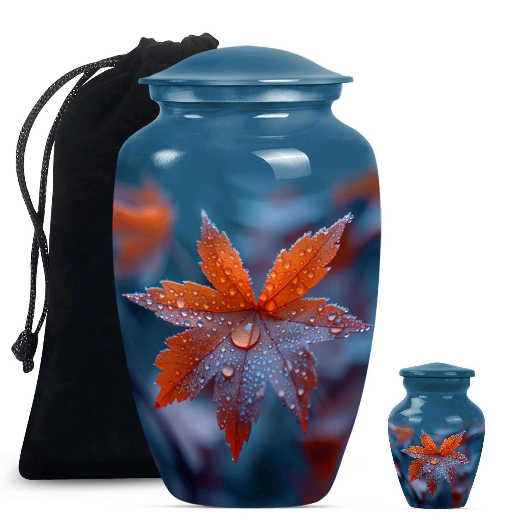 Mapple Leaf Memory Cloud - Commemorative Urn for Men