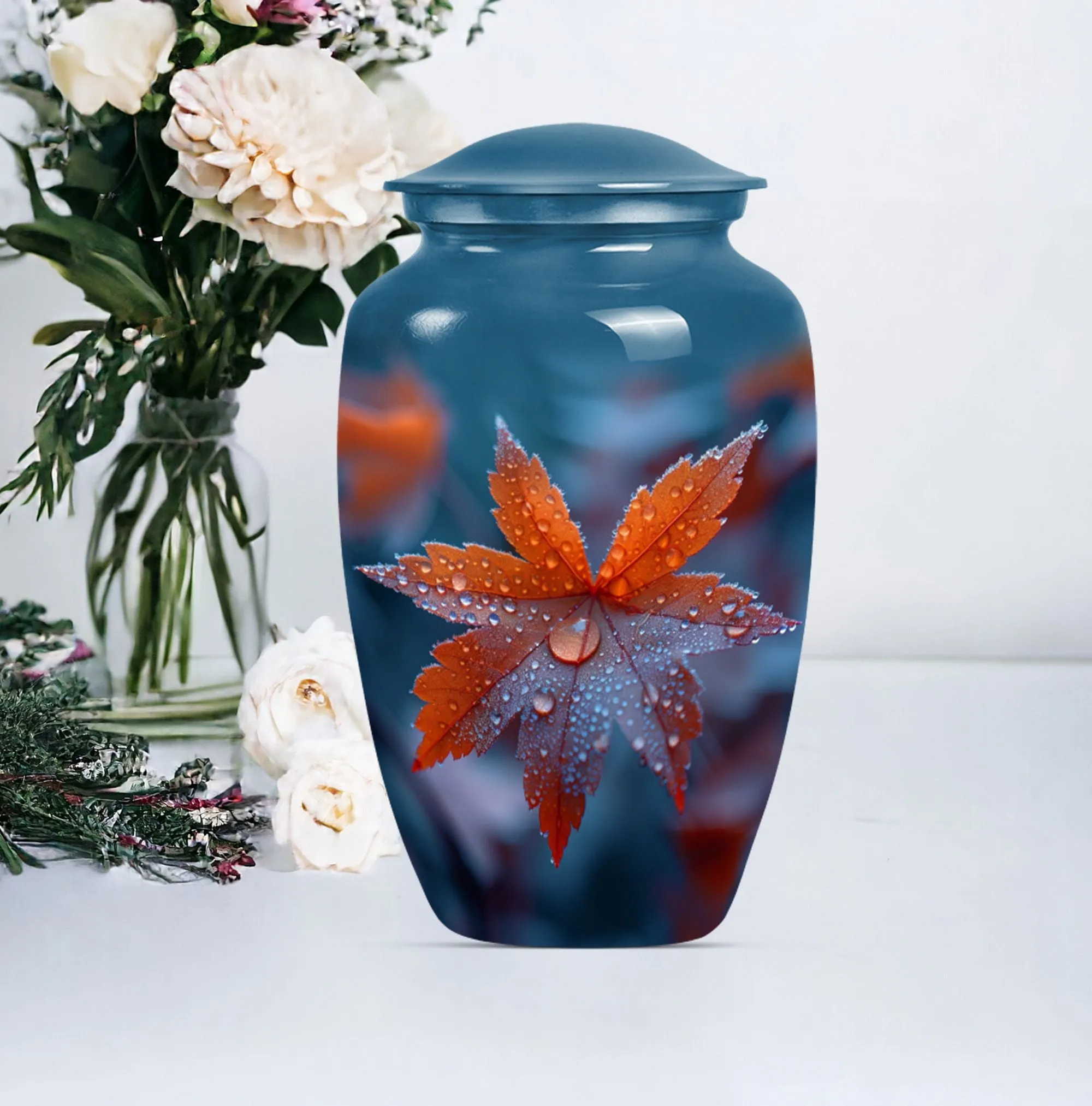 Mapple Leaf Memory Cloud - Commemorative Urn for Men