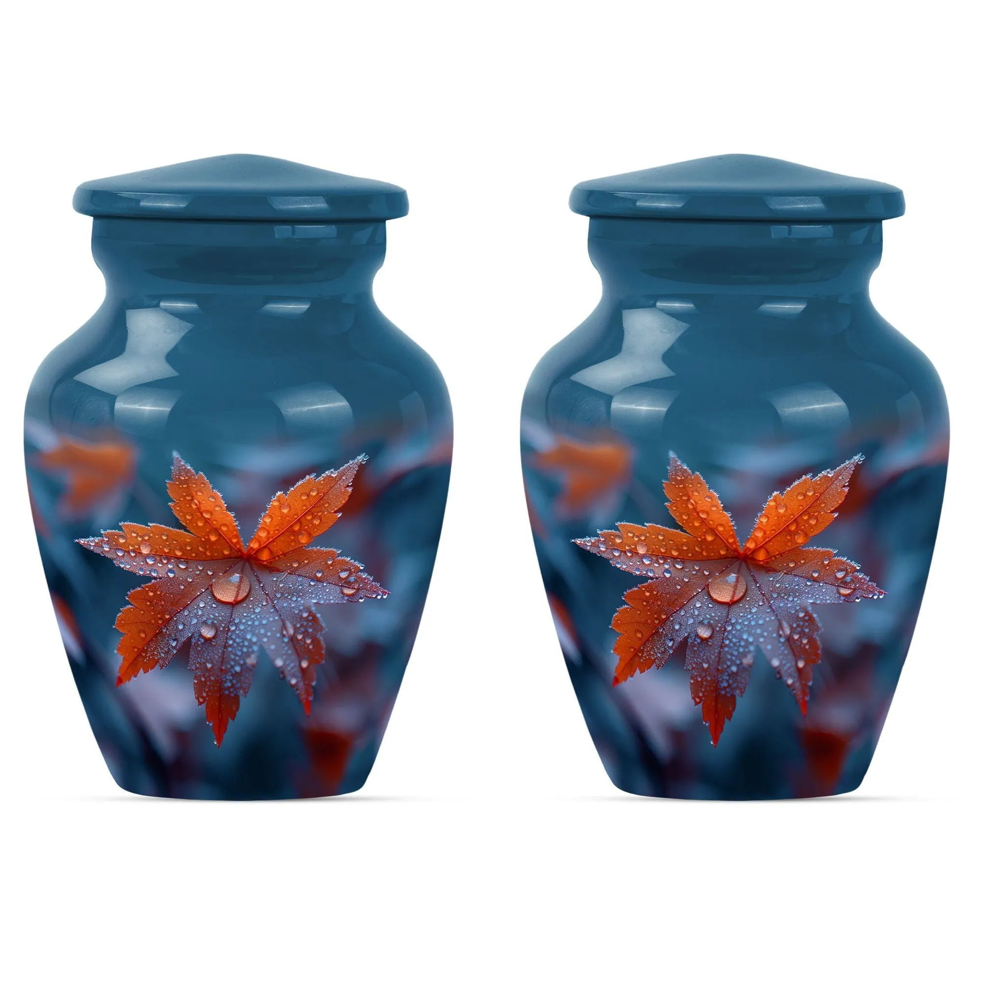 Mapple Leaf Memory Cloud - Commemorative Urn for Men