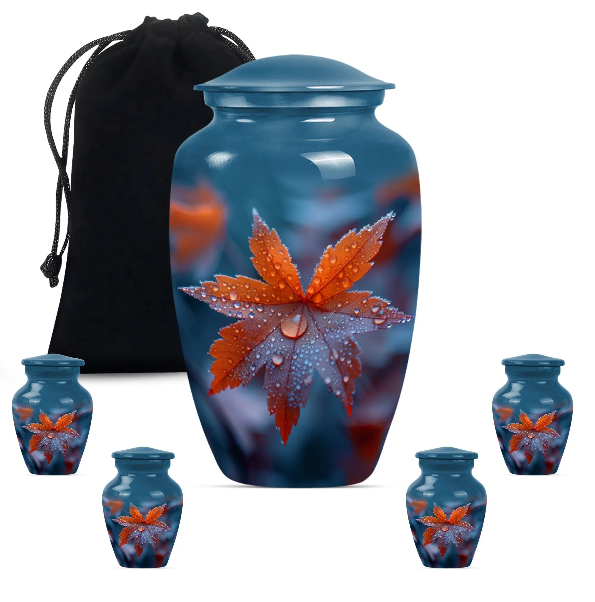 Mapple Leaf Memory Cloud - Commemorative Urn for Men