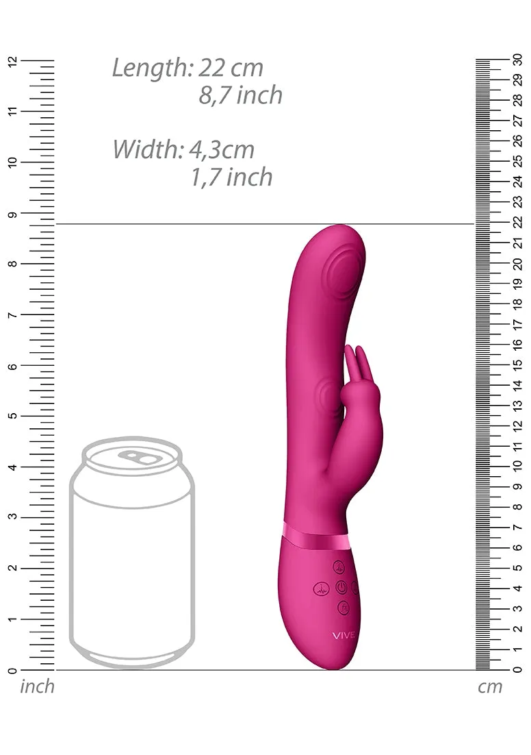 May - Dual Pulse-wave & Vibrating C-spot & G-spot Rabbit