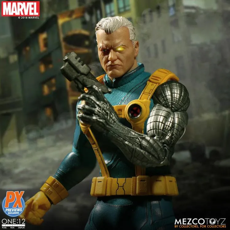 Mezco Toyz ONE:12 Collective: Cable PX Exclusive Action Figure