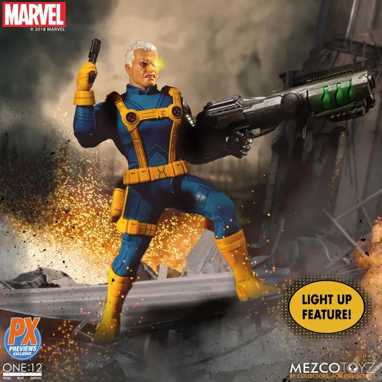 Mezco Toyz ONE:12 Collective: Cable PX Exclusive Action Figure