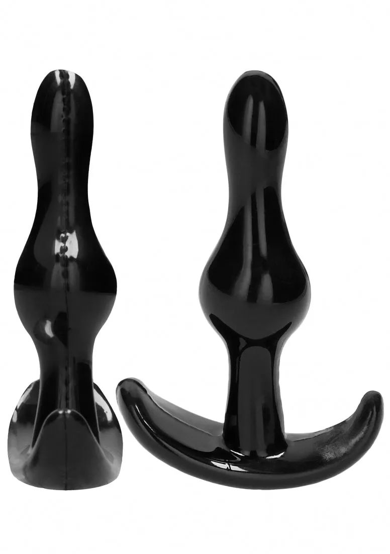 No. 80 - 4-piece Butt Plug Set - Black