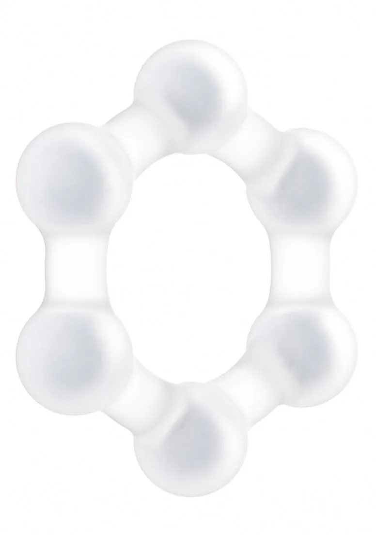 No. 82 - Weighted Cock Ring - Transparent