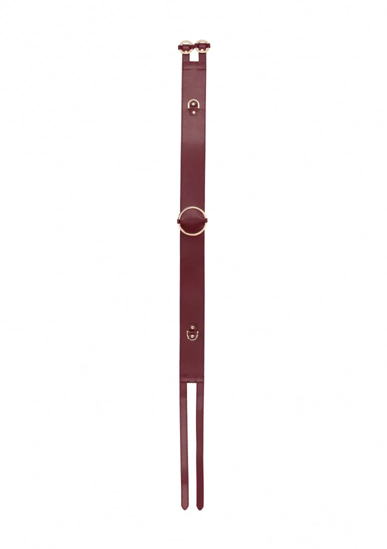 Ouch Halo - Waist Belt L/xl- Burgundy