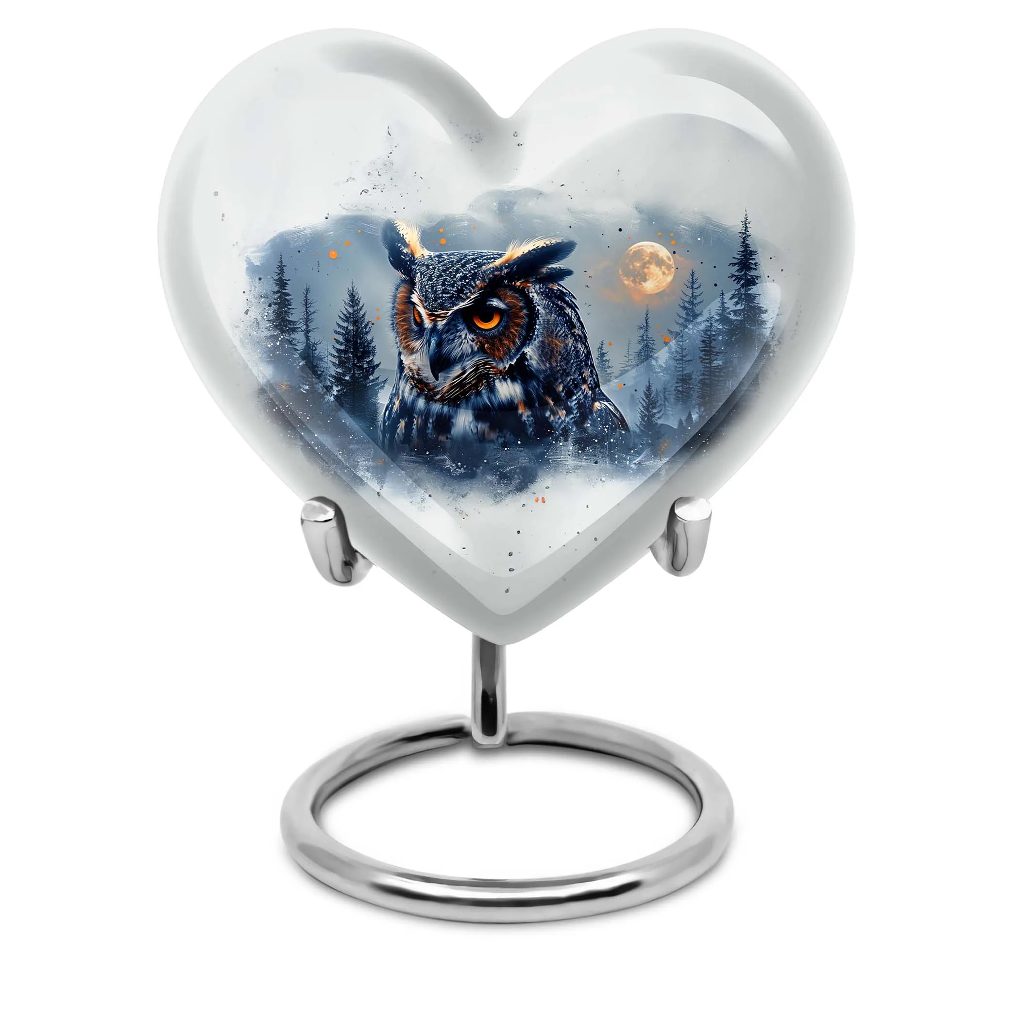 Owl Urn Remembrance: Cremation Tribute for Lasting Memorial