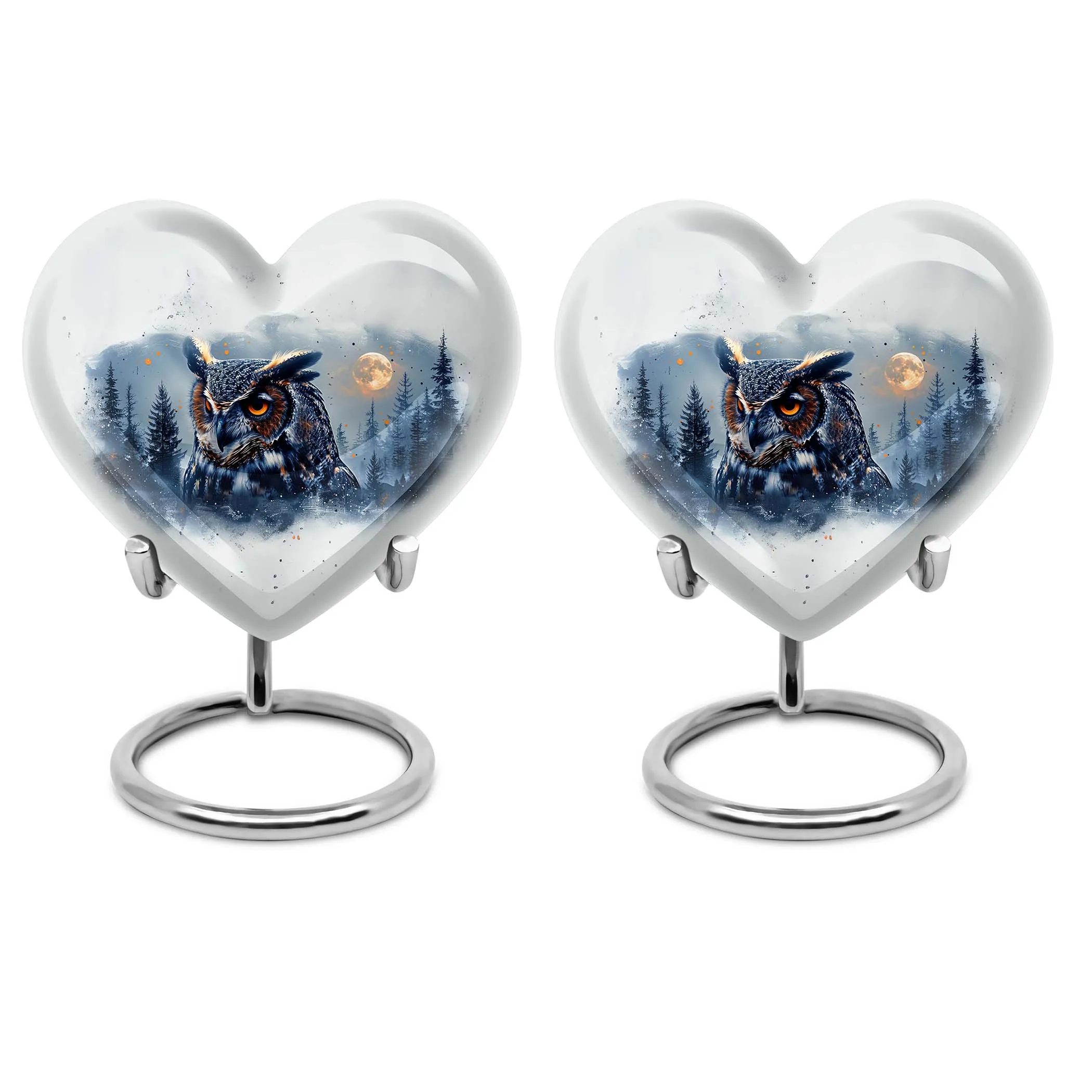 Owl Urn Remembrance: Cremation Tribute for Lasting Memorial