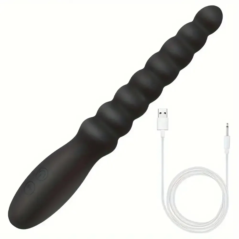 Rechargeable Ball Anal Plug With 10 Vibration Modes G Spot Vibrator