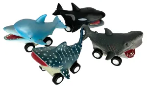 Sea Animal Pullback Car
