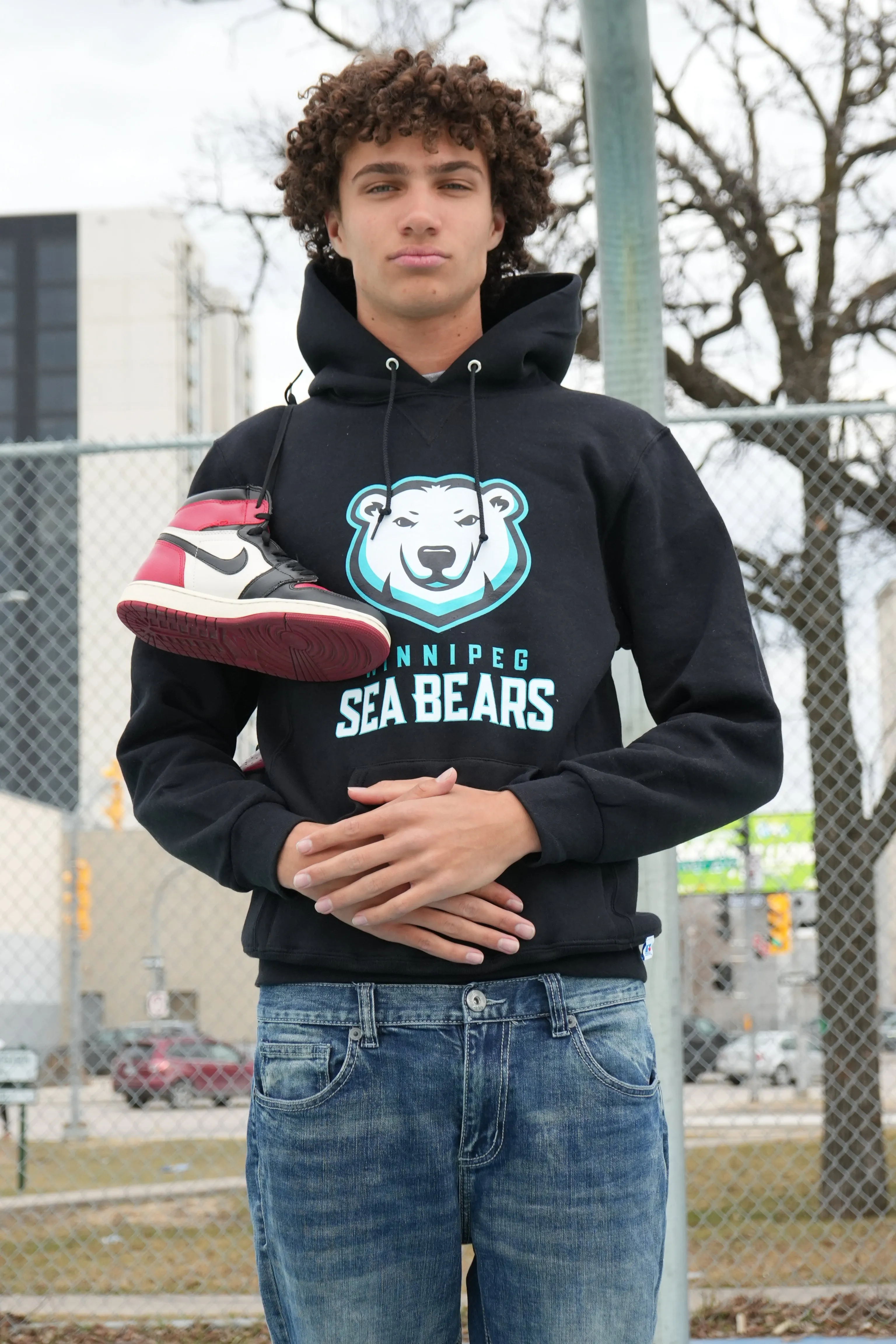 SEA BEARS ADULT TEAM HOODIE BLACK