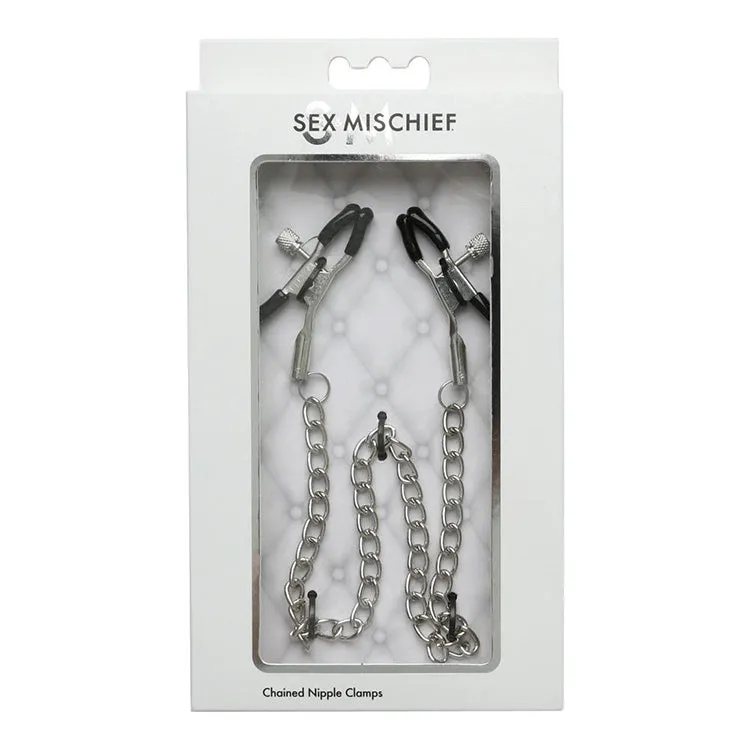 Sex & Mischief Chained Nipple Clamps