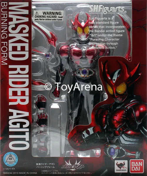 S.H. Figuarts Masked Kamen Rider Agito Burning Form Masked Rider Agito Action Figure
