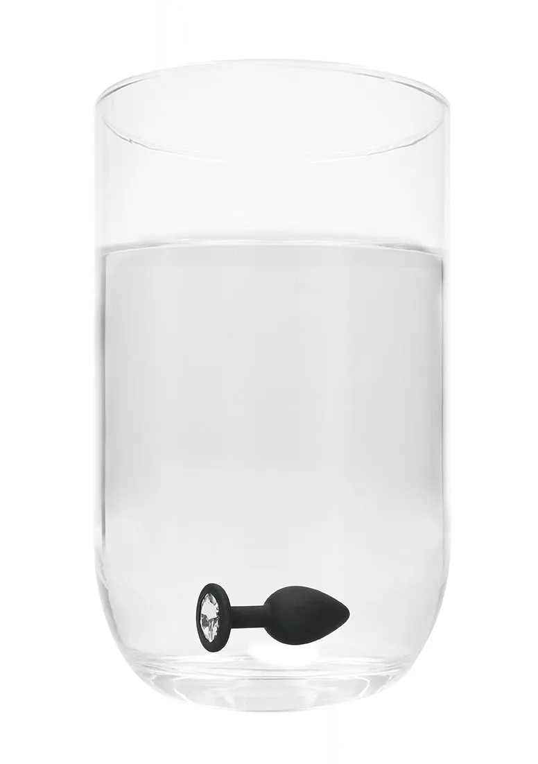 Silicone Butt Plug With Removable Jewel