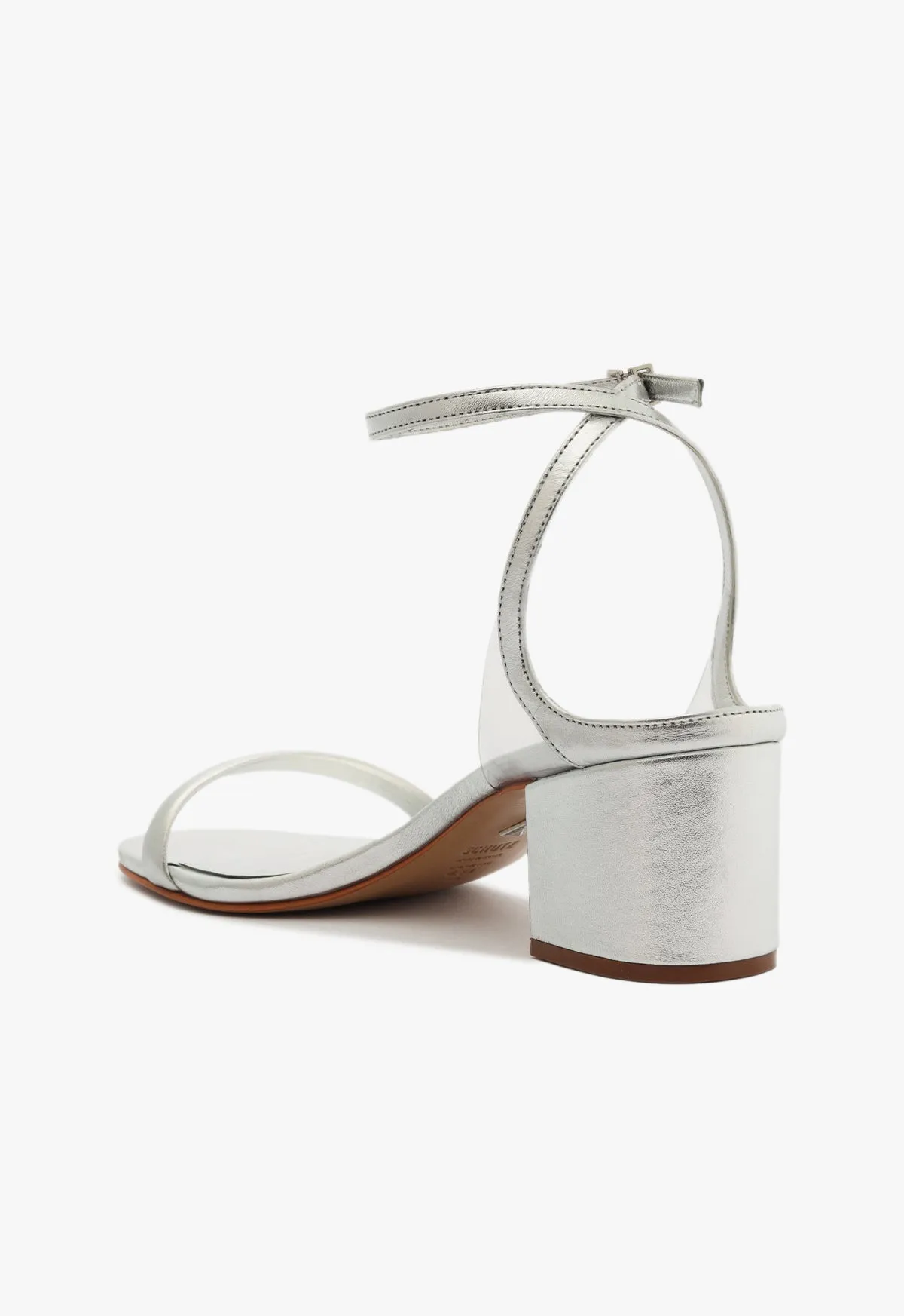 Skye Metallic Nappa & Vinyl Sandal