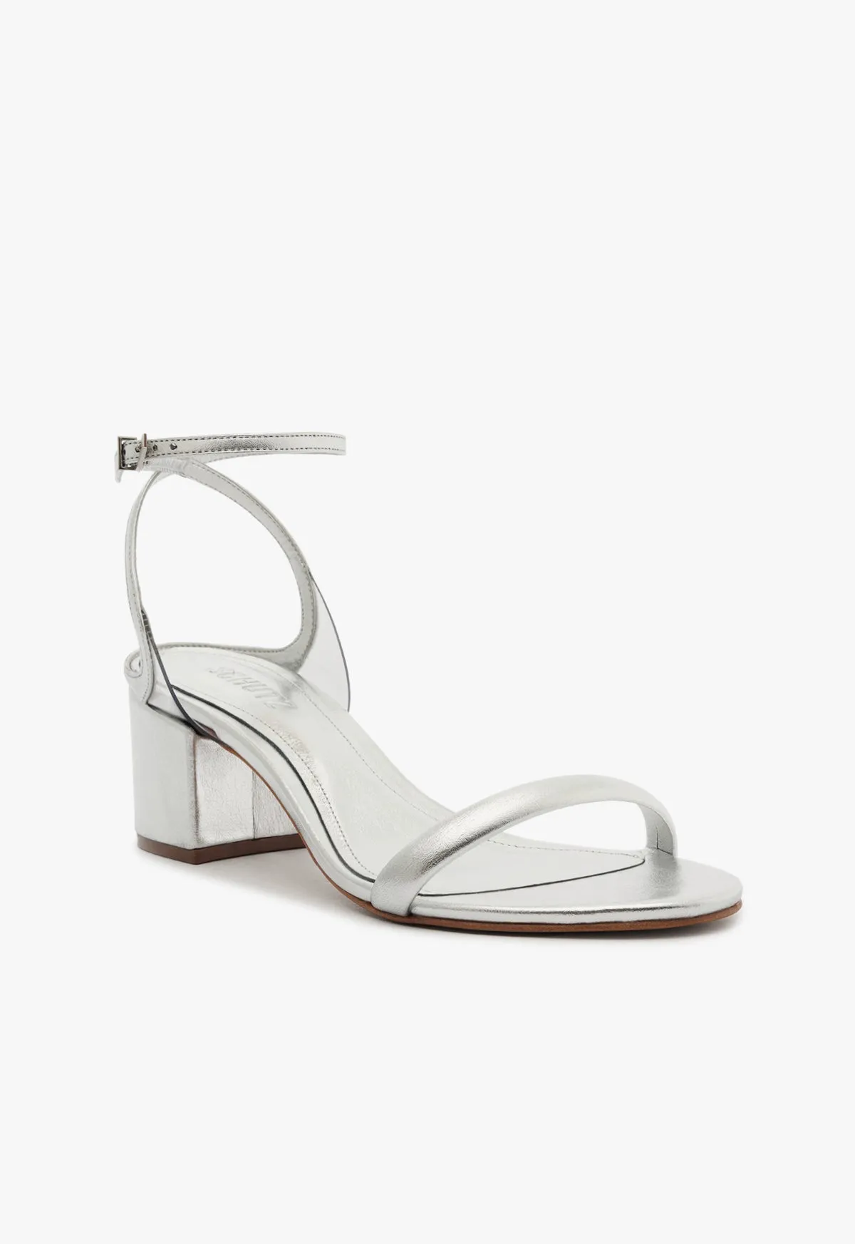Skye Metallic Nappa & Vinyl Sandal