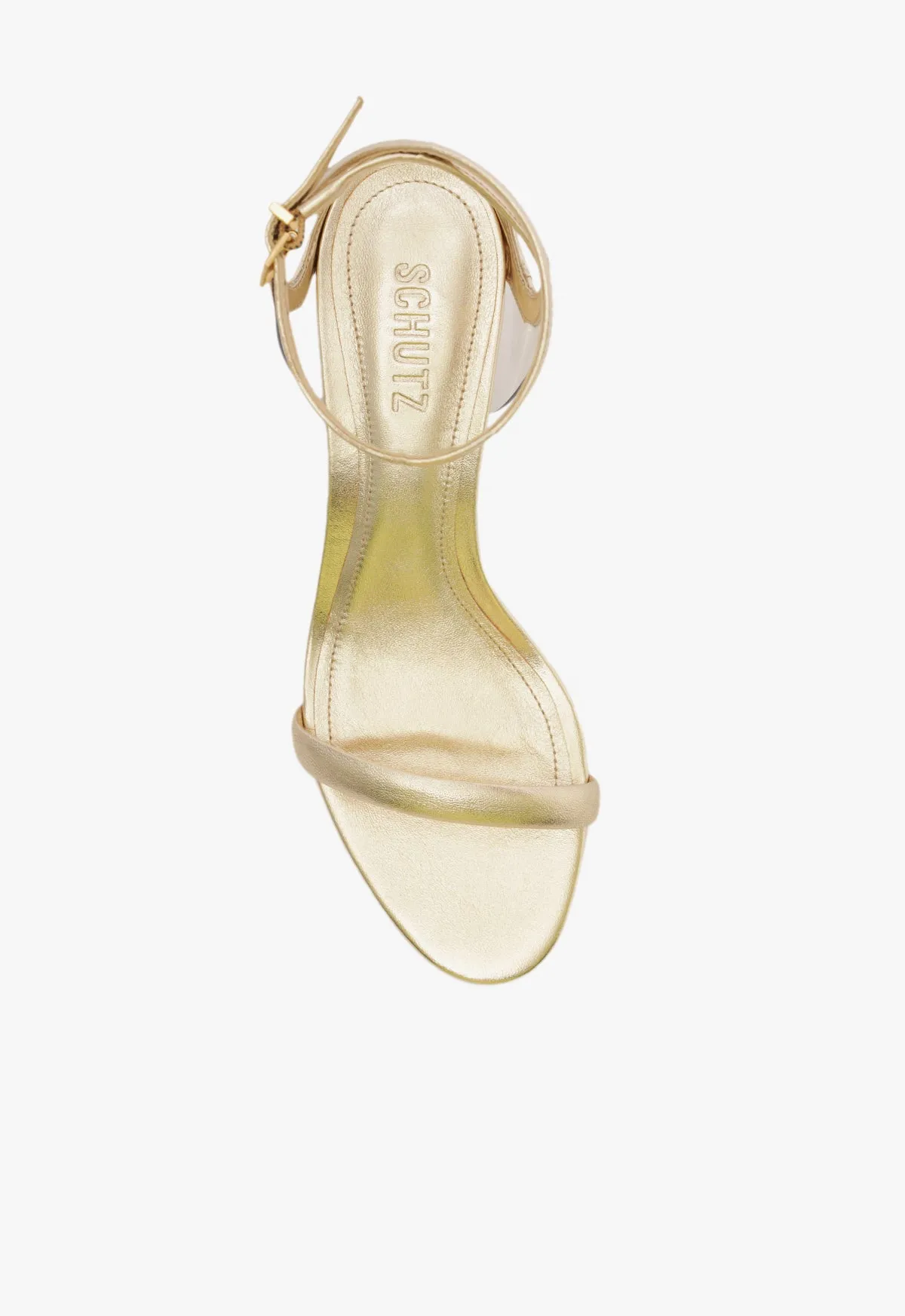 Skye Metallic Nappa & Vinyl Sandal