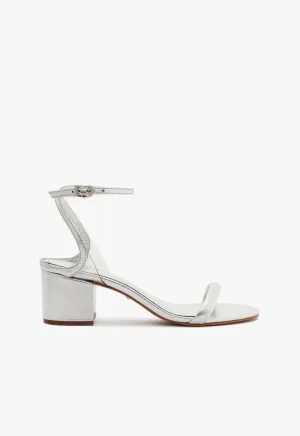 Skye Metallic Nappa & Vinyl Sandal