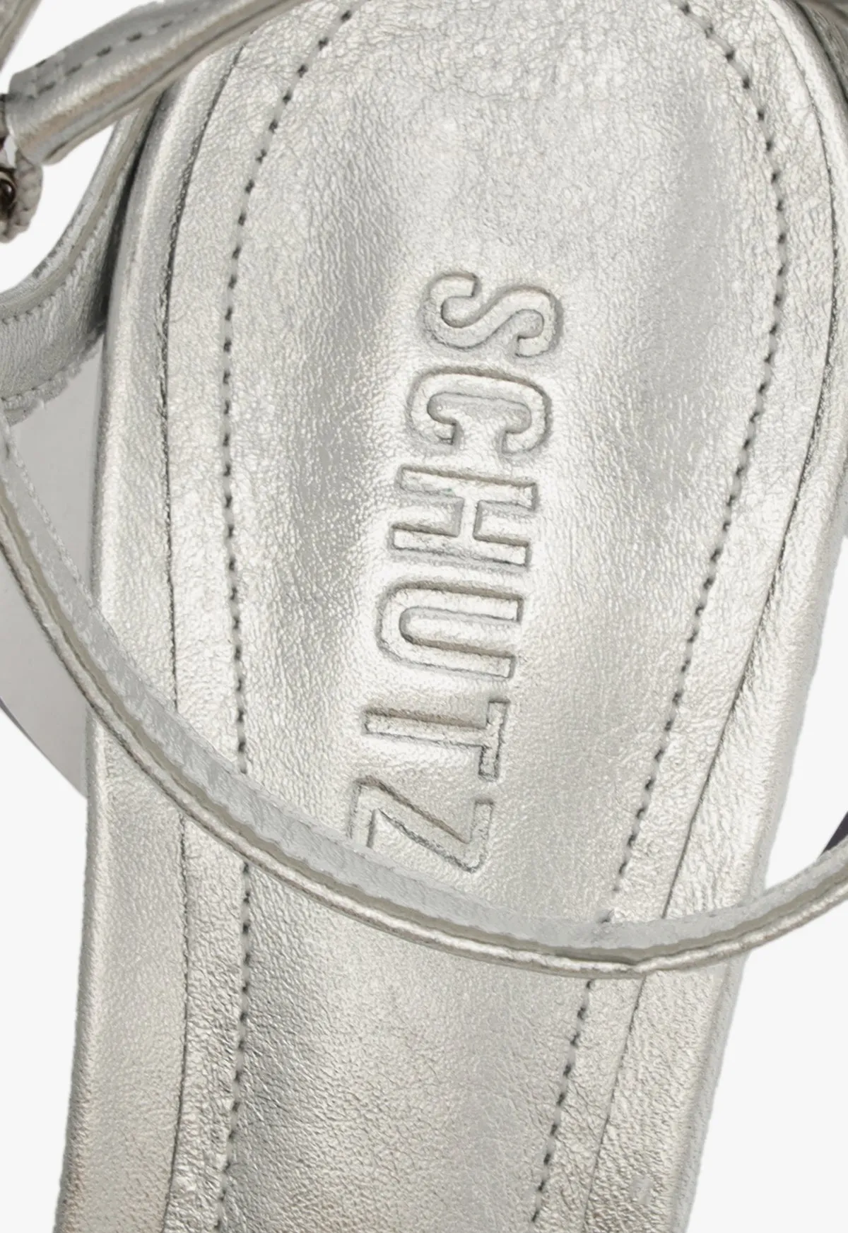 Skye Metallic Nappa & Vinyl Sandal