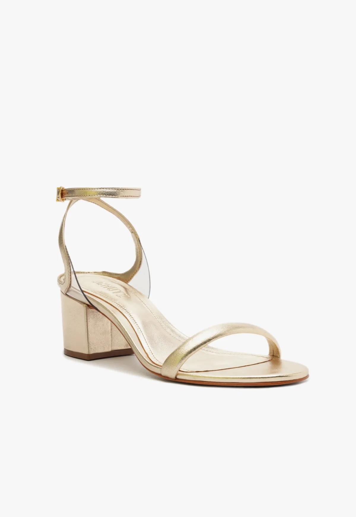 Skye Metallic Nappa & Vinyl Sandal
