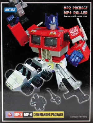 Transformers Masterpiecw Artist Toys MP-04 & MP-02 Command Package GUN/RIFLE ONLY Accessory