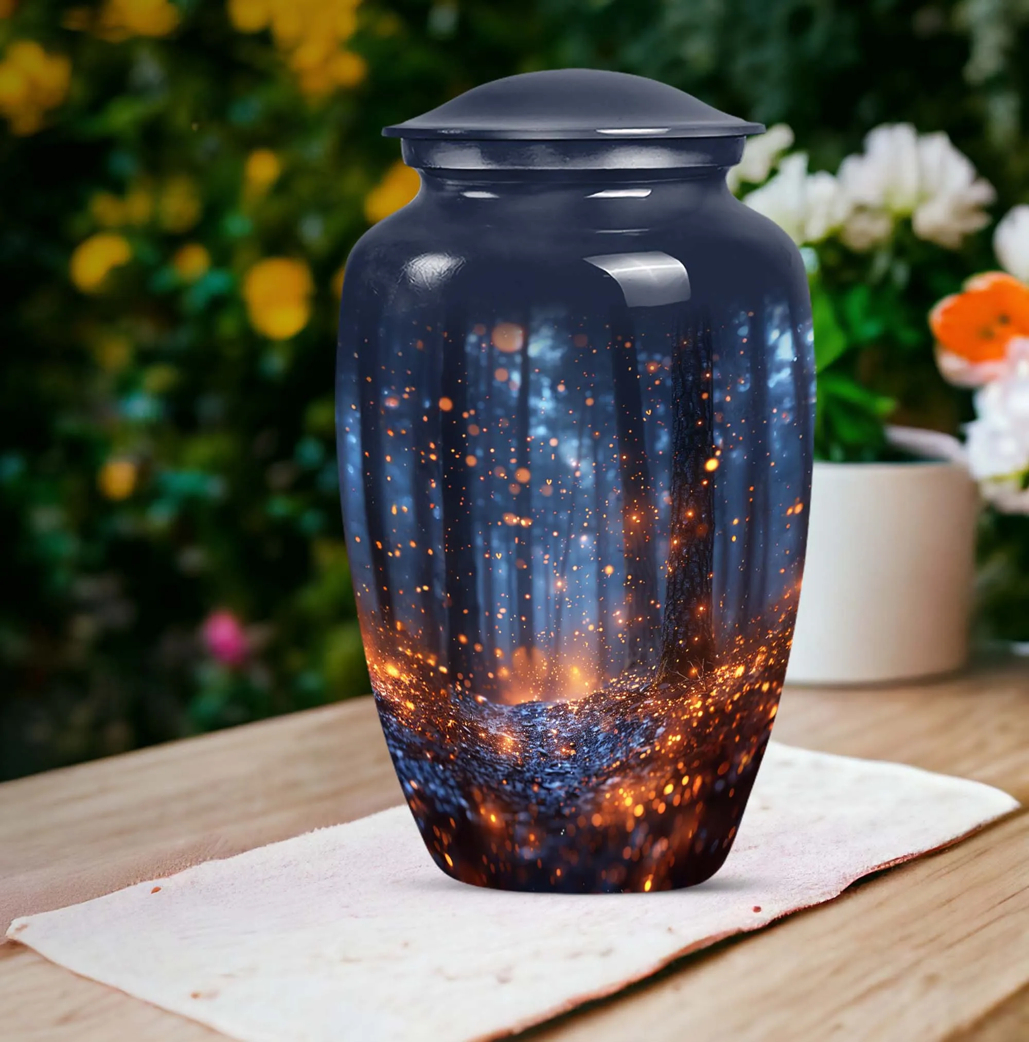 Twilight Forest Memorial - Cremation Urn for Men