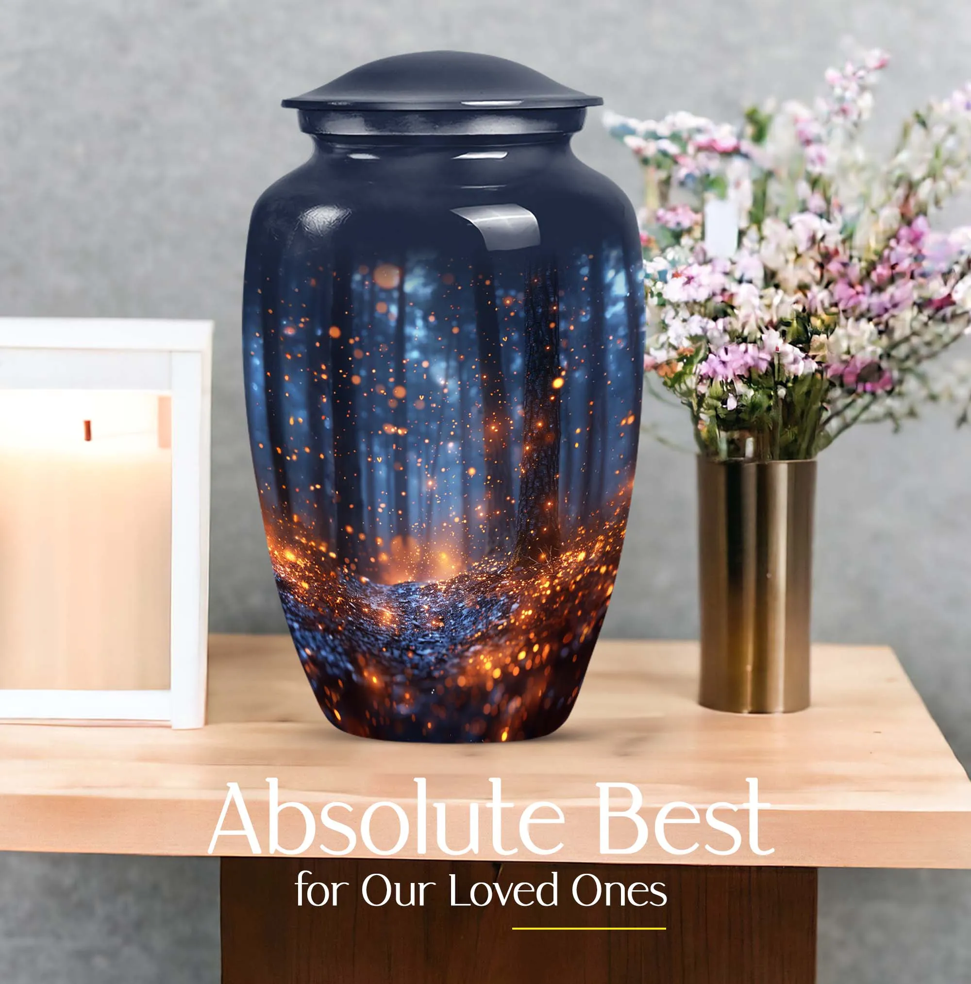 Twilight Forest Memorial - Cremation Urn for Men