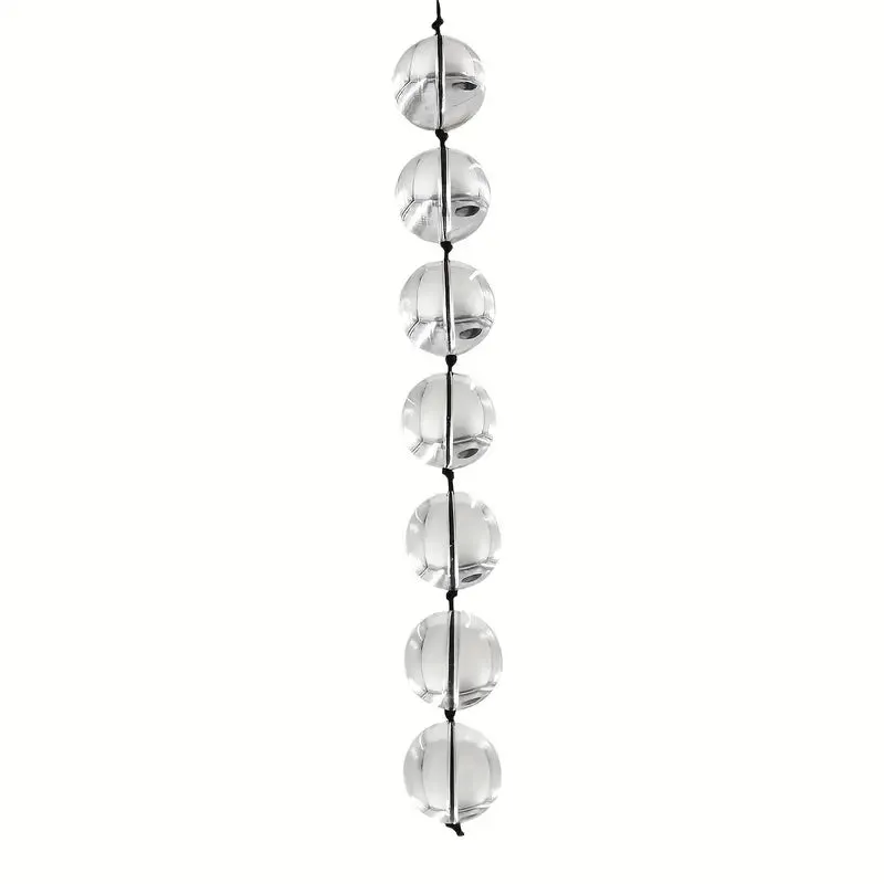Unisex Sexy Toys Backyard Stimulating Anal Plug Crystal Pulling Beads