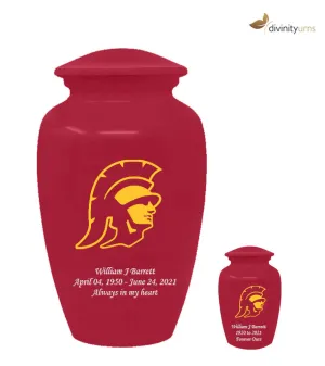University of Southern California Trojans Memorial Cremation Urn