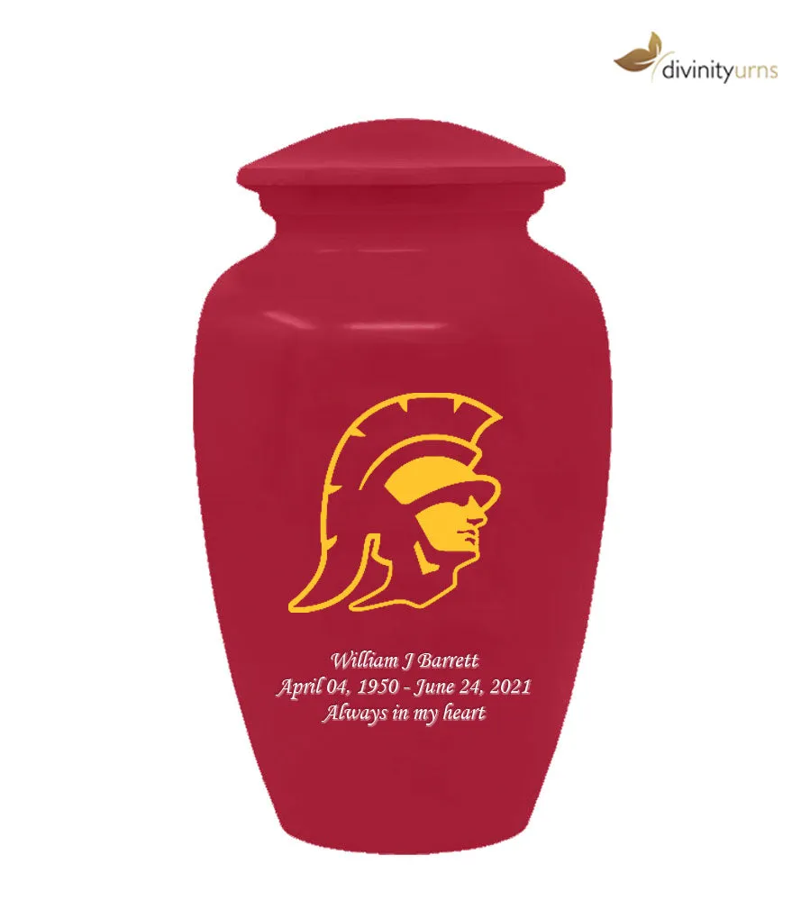 University of Southern California Trojans Memorial Cremation Urn