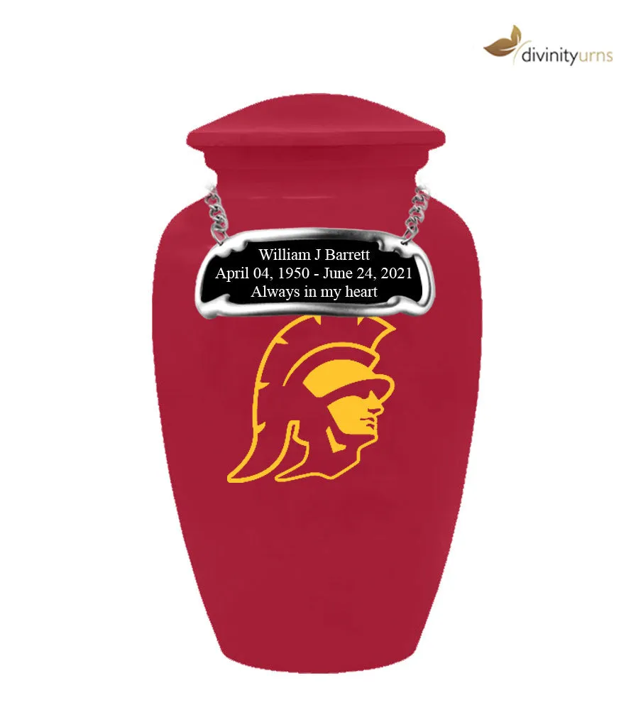 University of Southern California Trojans Memorial Cremation Urn