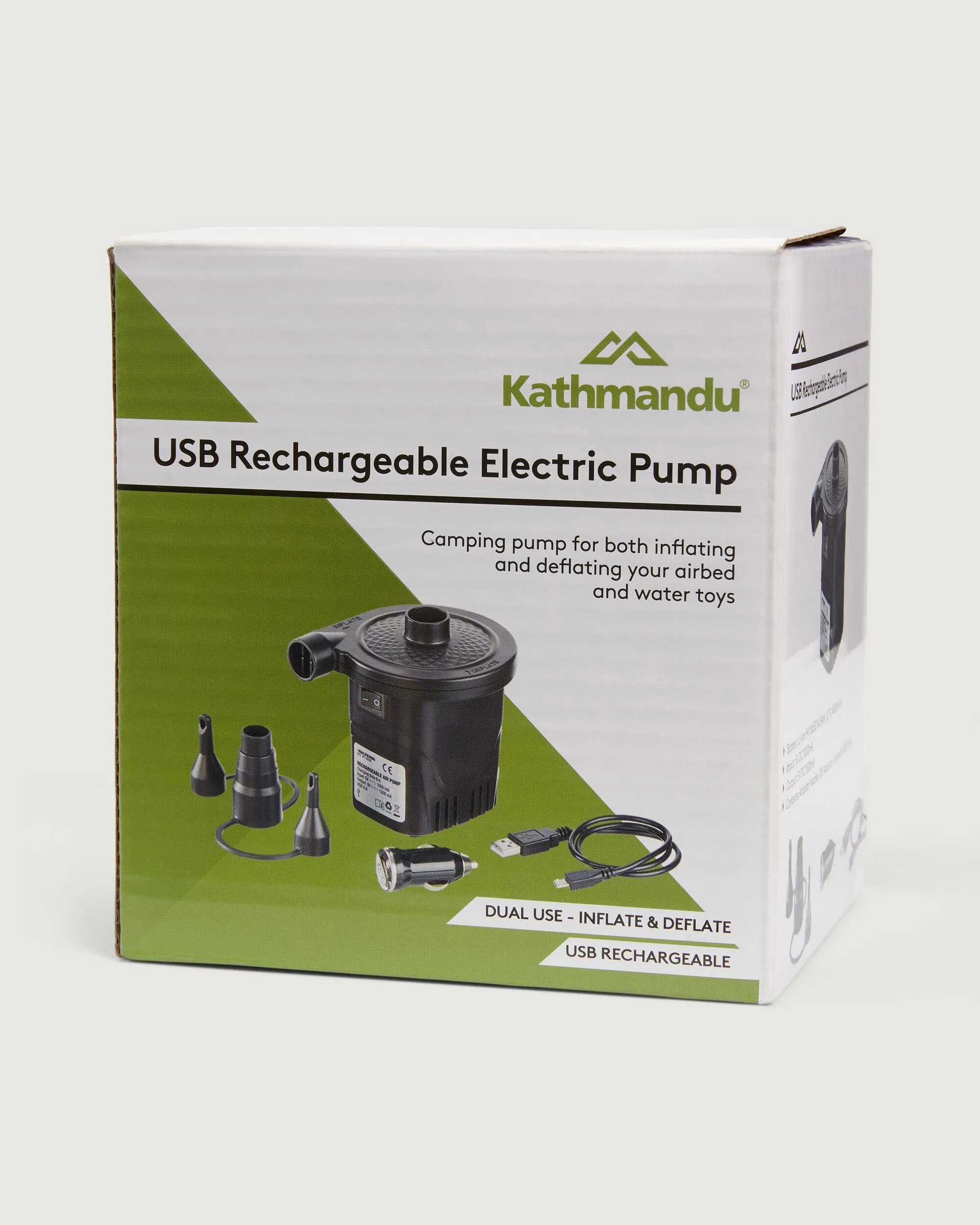 USB Rechargeable Electric Pump - Black